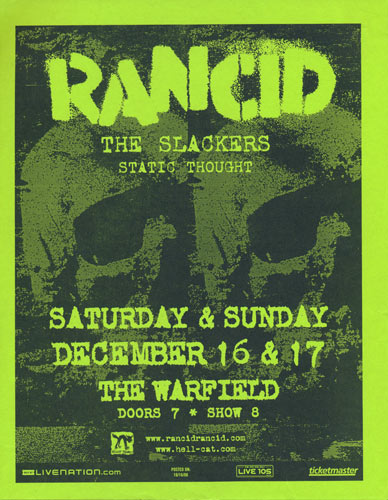 Rancid Flyer