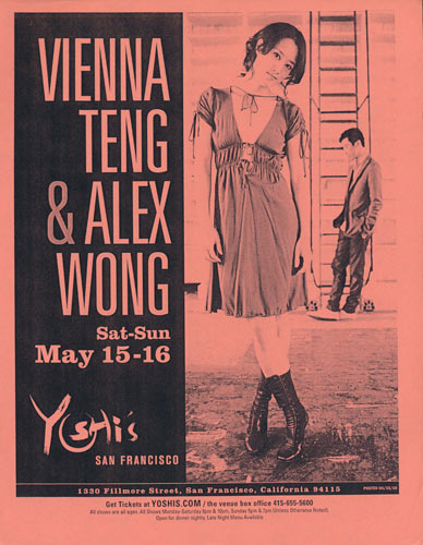 Vienna Teng and Alex Wong Flyer