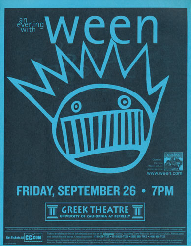 Ween Flyer