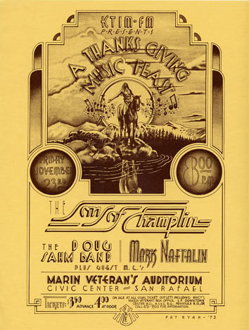 Pat Ryan Sons Of Champlin Handbill