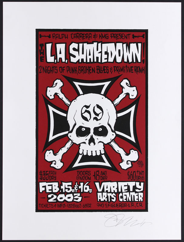 Alan Forbes L.A. Shakedown Poster