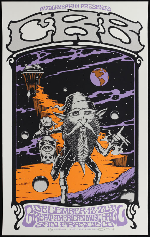 Alan Forbes Chris Robinson Brotherhood Night 1 of 4 Poster