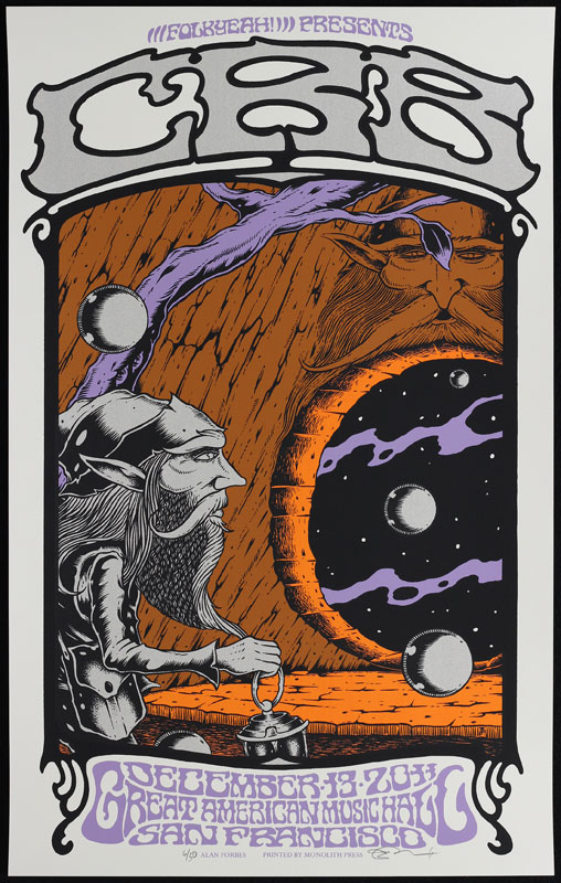 Alan Forbes Chris Robinson Brotherhood Night 2 of 4 Poster