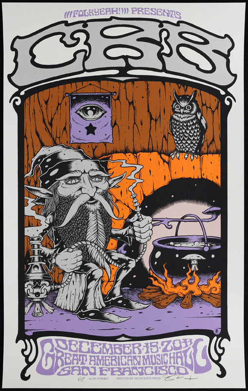 Alan Forbes Chris Robinson Brotherhood Night 4 of 4 Poster