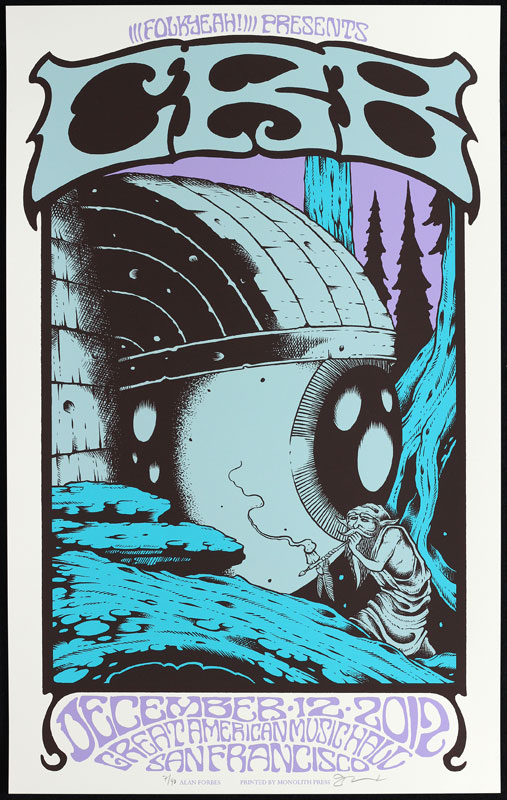 Alan Forbes Chris Robinson Brotherhood Poster