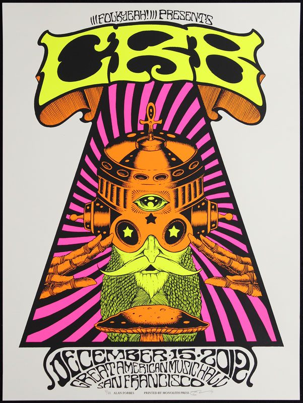 Alan Forbes Chris Robinson Brotherhood Poster