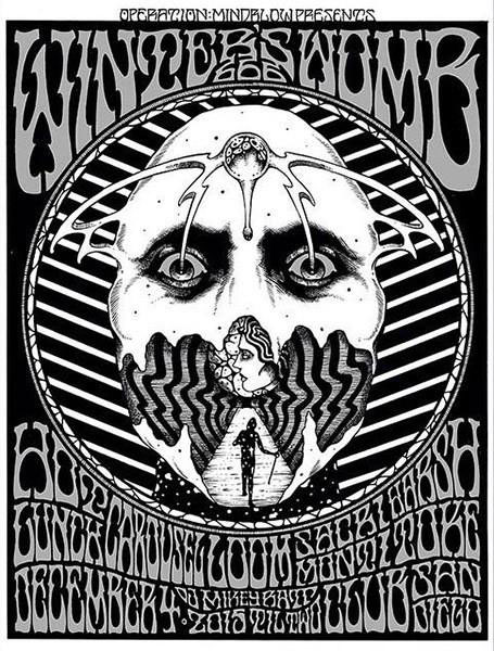 Alan Forbes Winter's Womb 666 Poster