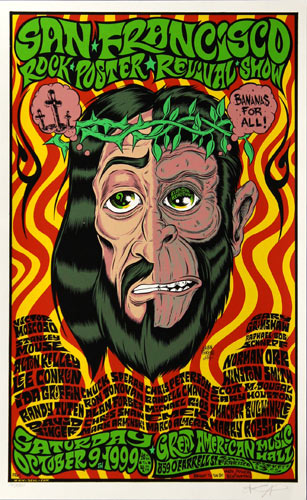 Alan Forbes San Francisco Rock Poster Revival Poster