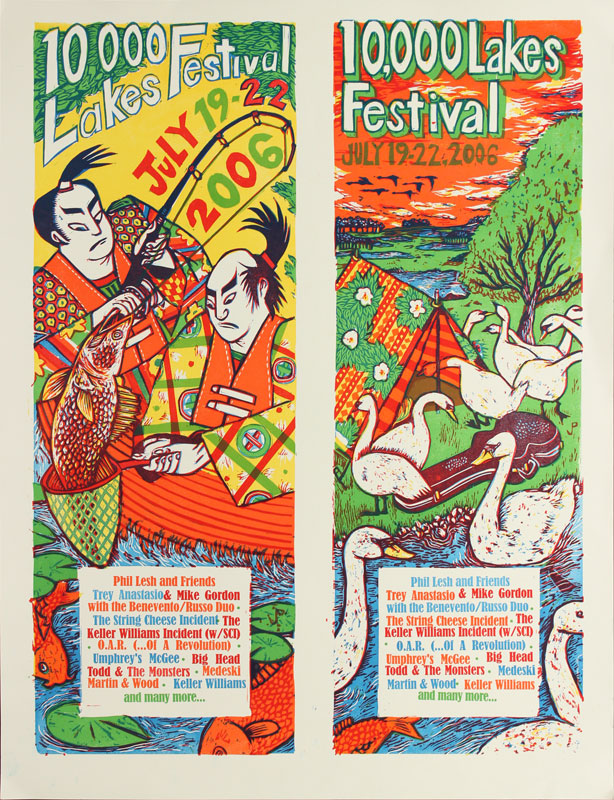 Jim Pollock 10000 Lakes Festival Days 3 and 4 Poster