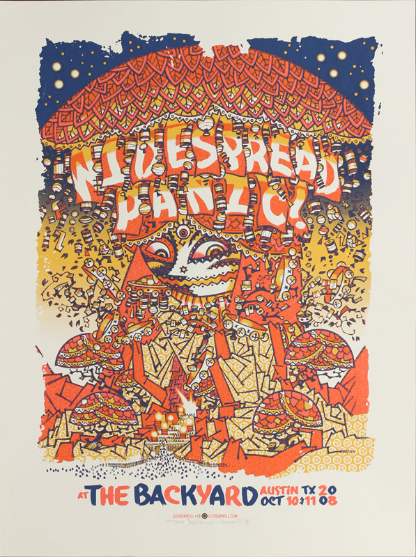 Guy Burwell Widespread Panic Poster