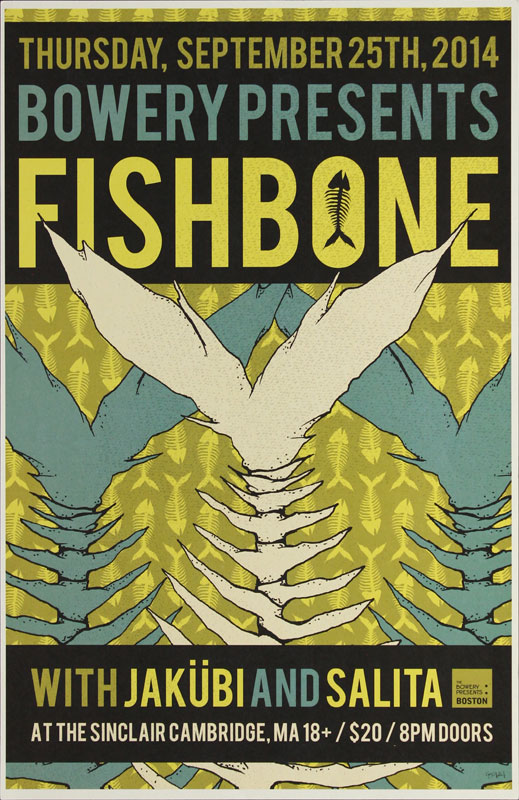 The Bowery Presents Fishbone Poster