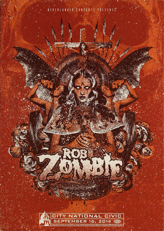 Zak Wilson Rob Zombie Poster