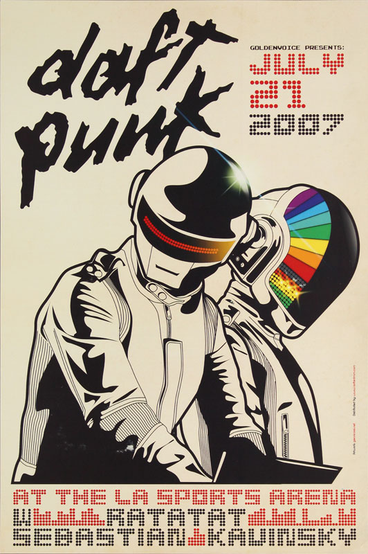 Gianni Rossi Daft Punk Poster