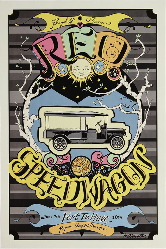 Kayley Monster REO Speedwagon Poster