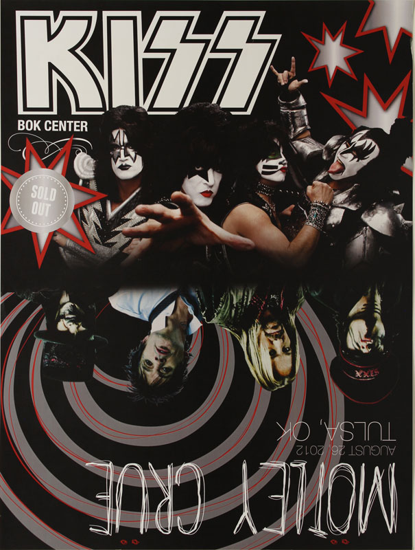 Kiss and Motley Crue Poster