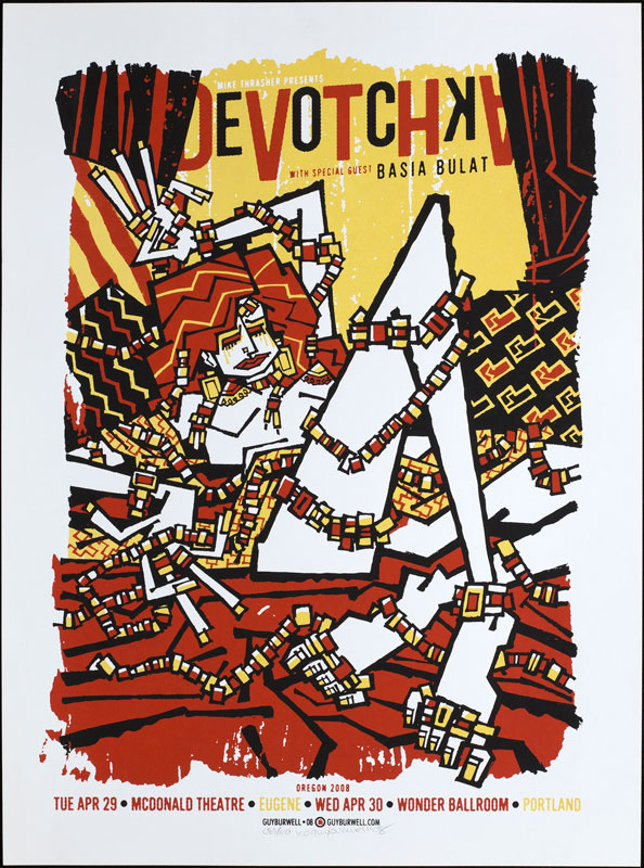 Guy Burwell Devotchka Poster