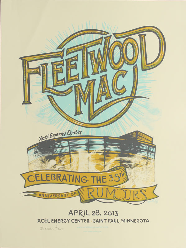 Adam Turman Fleetwood Mac - Rumours 35th Anniversary Poster