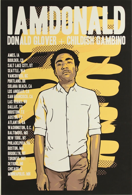 Iamdonald - Donald Glover / Childish Gambino Poster