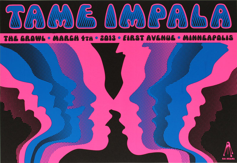 Kii Arens Tame Impala Poster