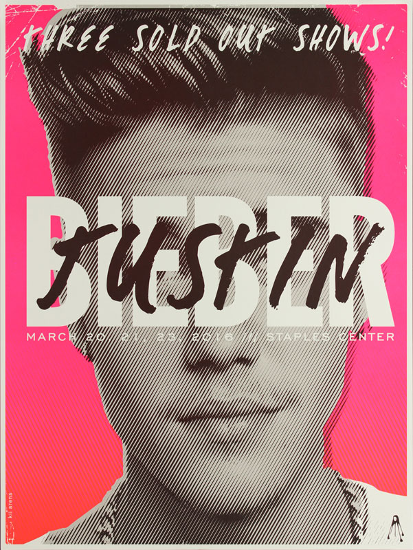 Kii Arens Justin Bieber Poster