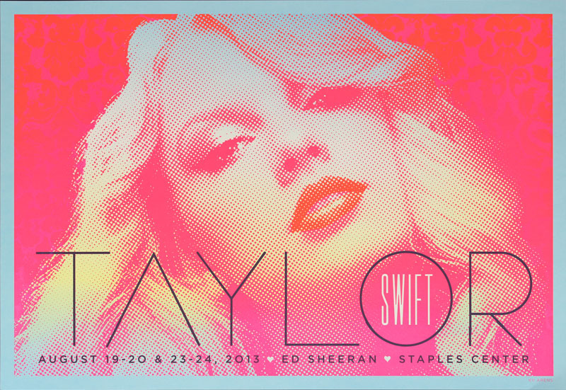 Kii Arens Taylor Swift Poster
