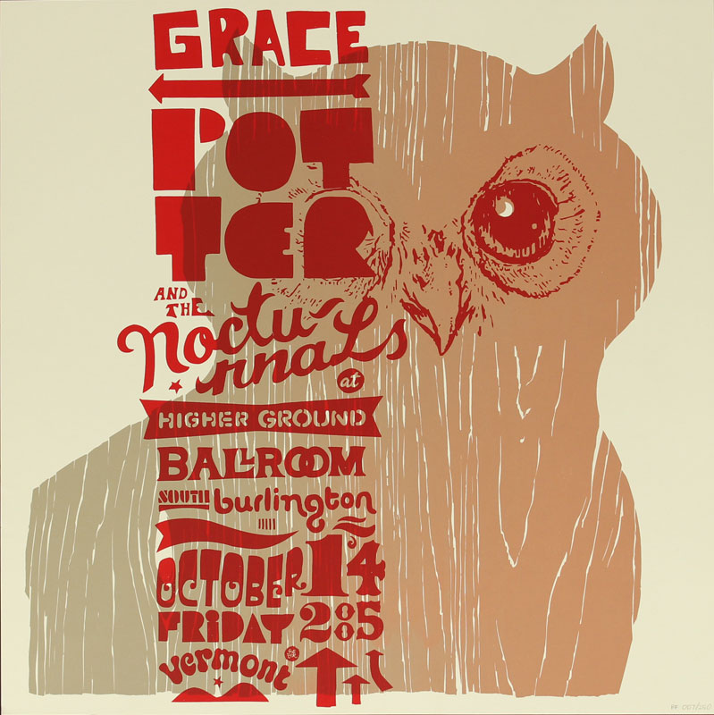 Brian Foster Grace Potter and the Nocturnals Poster