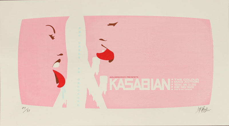 Kii Arens Kasabian Poster