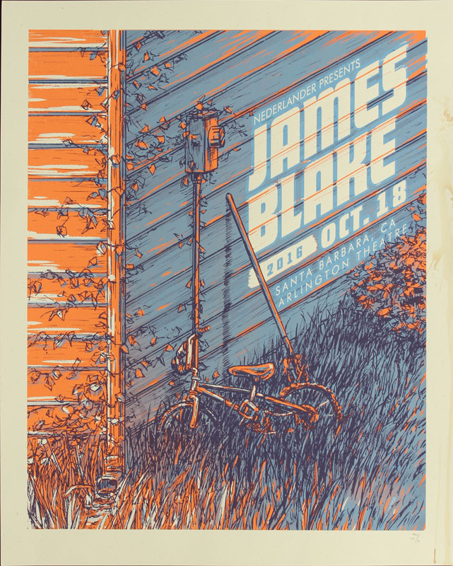 Barry Blankenship James Blake Poster