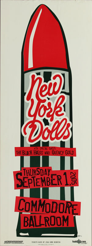 Robe New York Dolls Poster