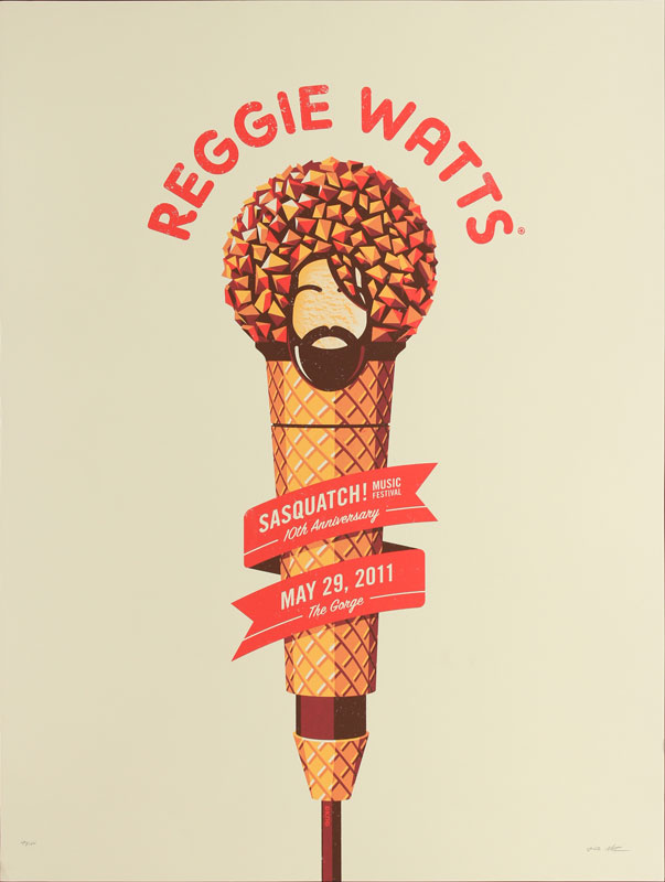 DKNG Reggie Watts at Sasquatch Poster