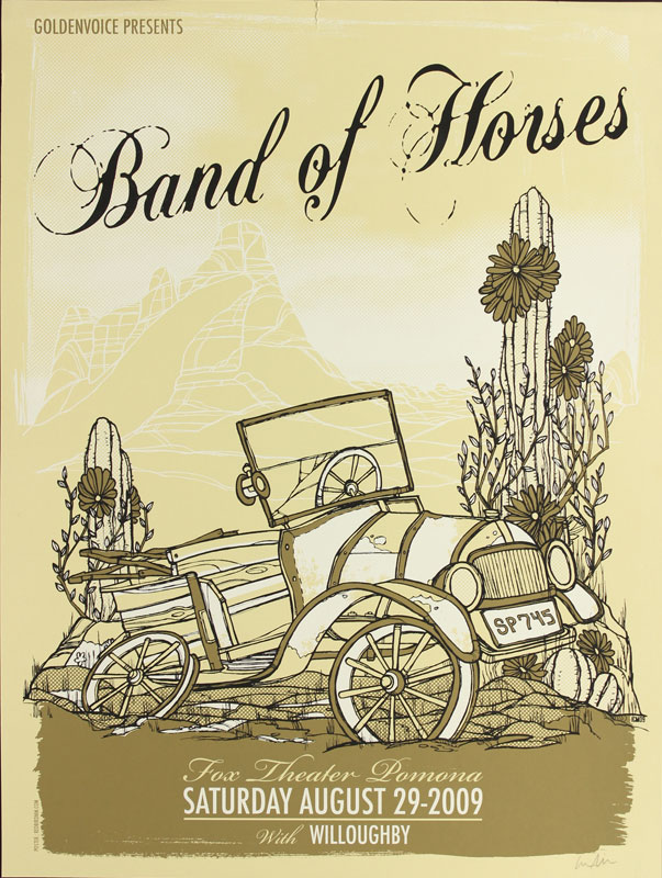 Danny Askar Band of Horses Poster
