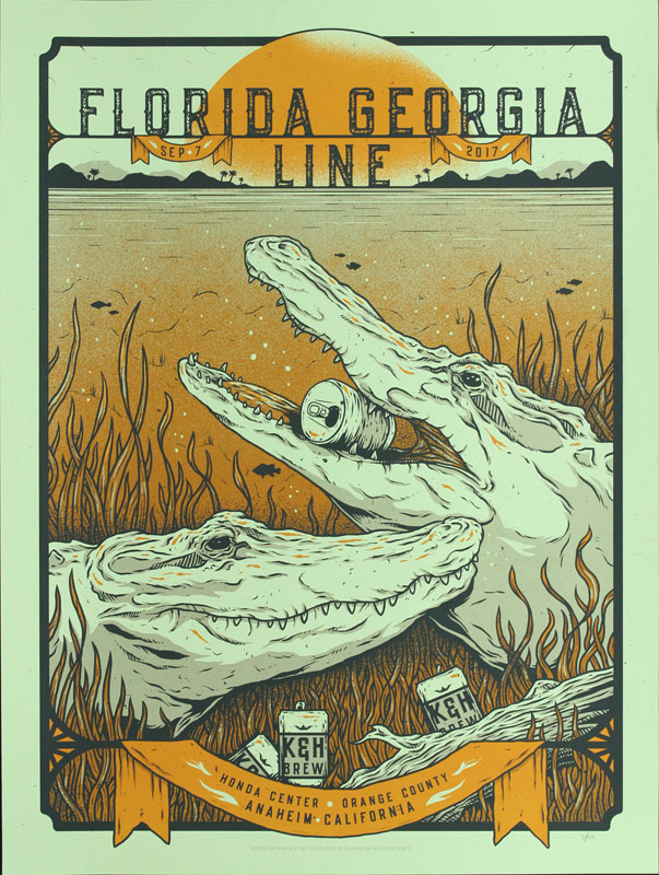 Half Hazard Press with Logan Schmitt Florida Georgia Line Poster