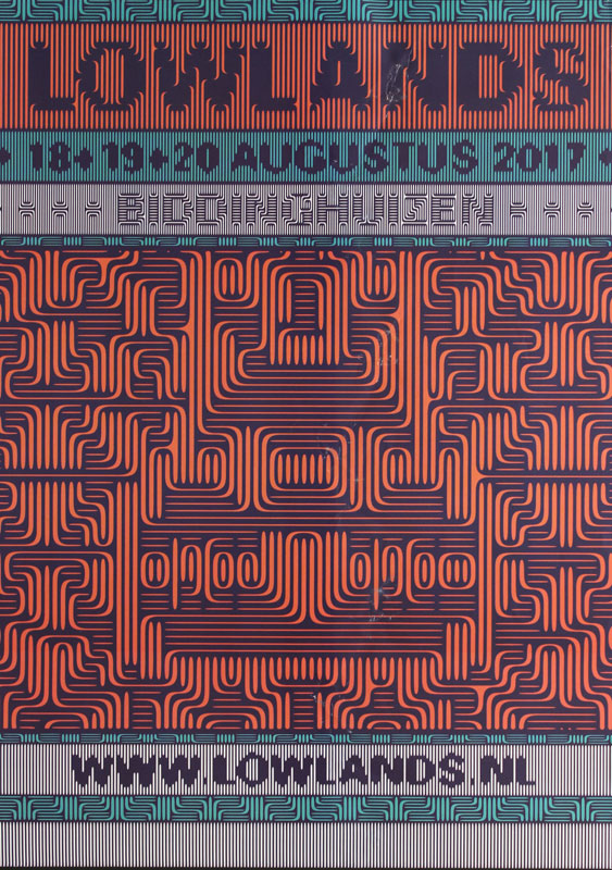 Lowlands Festival 2017 Poster