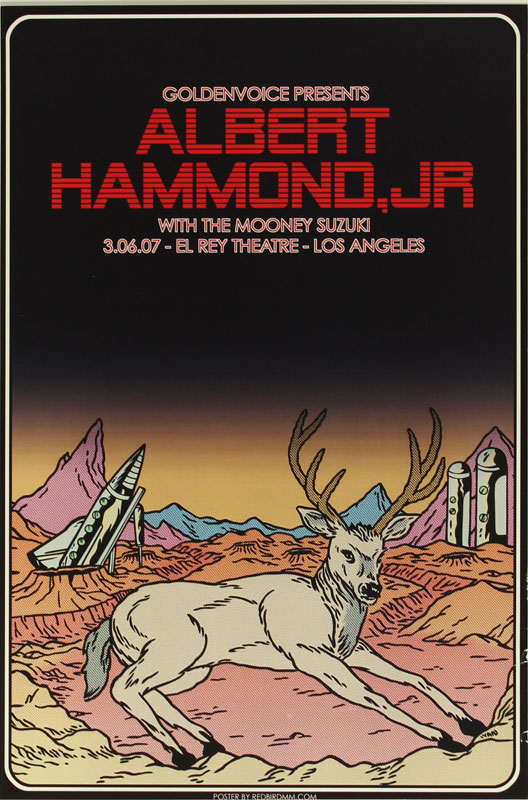 Goldenvoice Presents Albert Hammond Jr. Poster