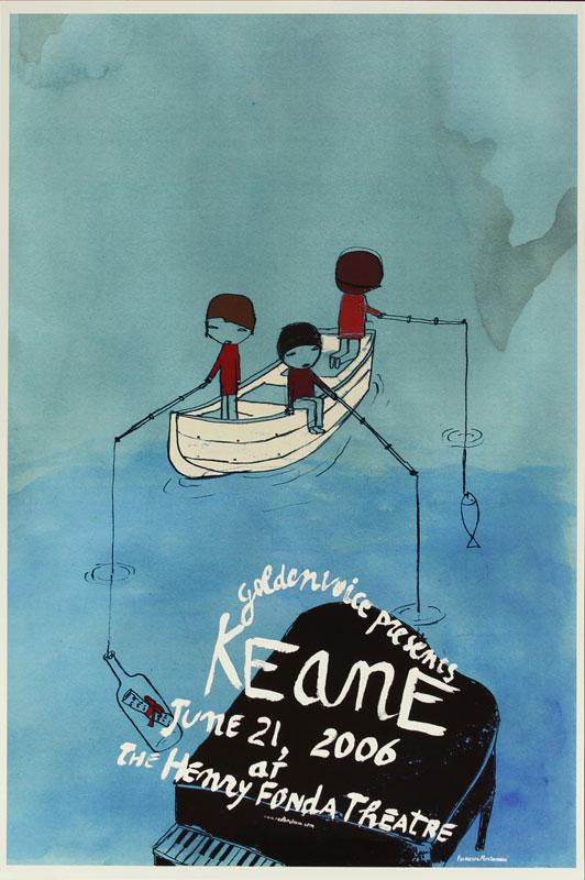 Francesca Montanari Goldenvoice Presents Keane Poster