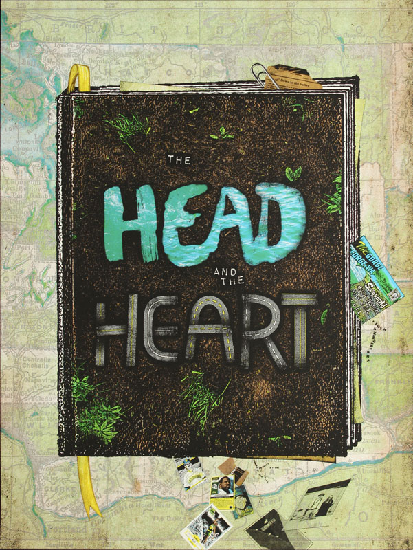 John Smith Head and the Heart Poster