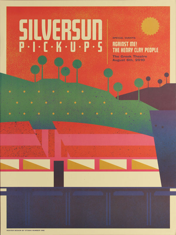 Studio Number One Silversun Pickups Poster