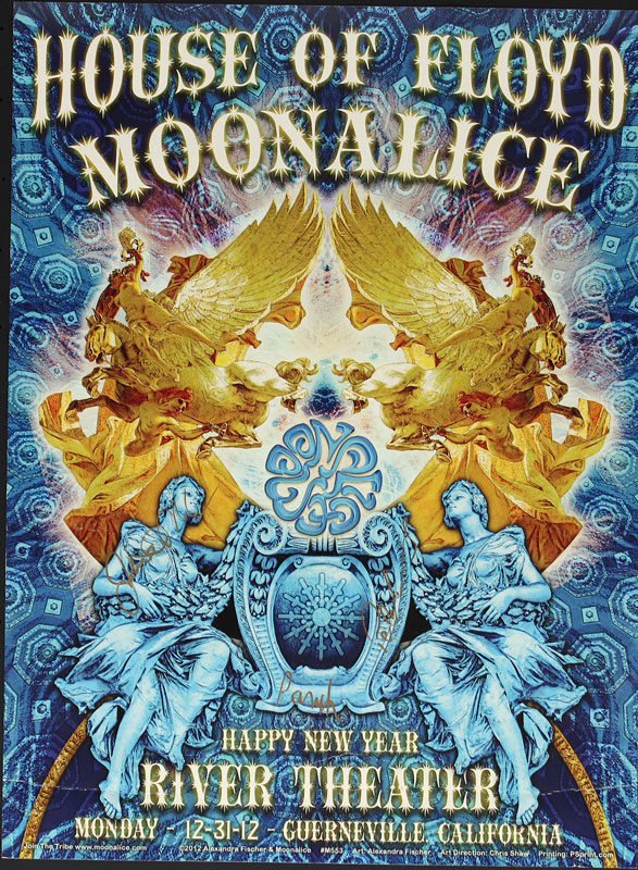 House of Floyd with Moonalice Autographed Poster