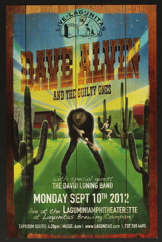 Dave Alvin and the Guilty Ones Poster