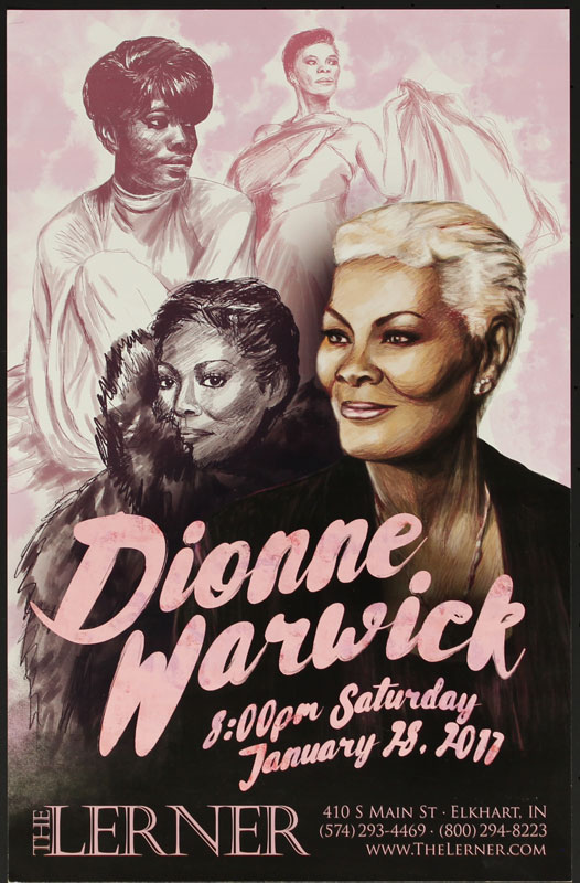 Mich Dionne Warwick Poster