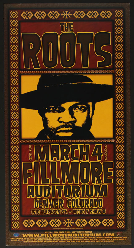 Jeff Miller The Roots Poster