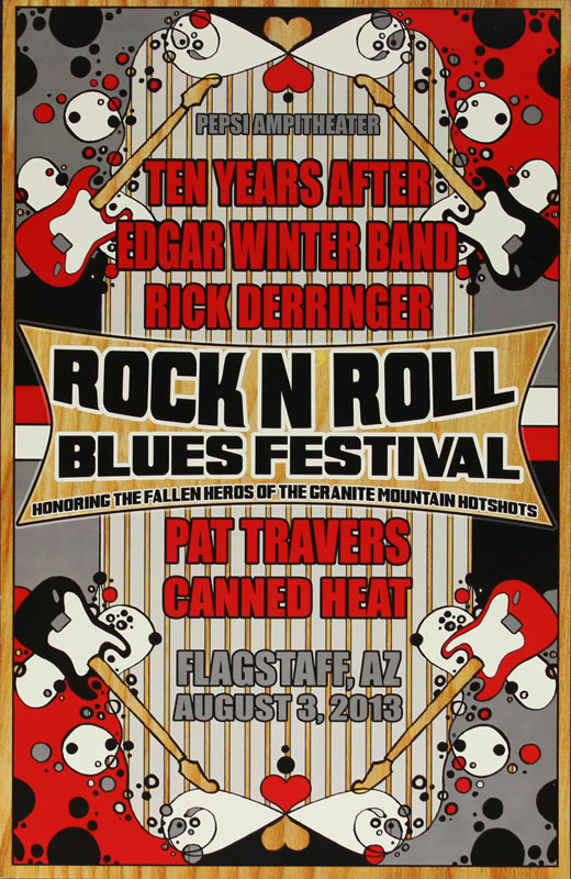 Rock N Roll Blues Festival - Ten Years After Poster