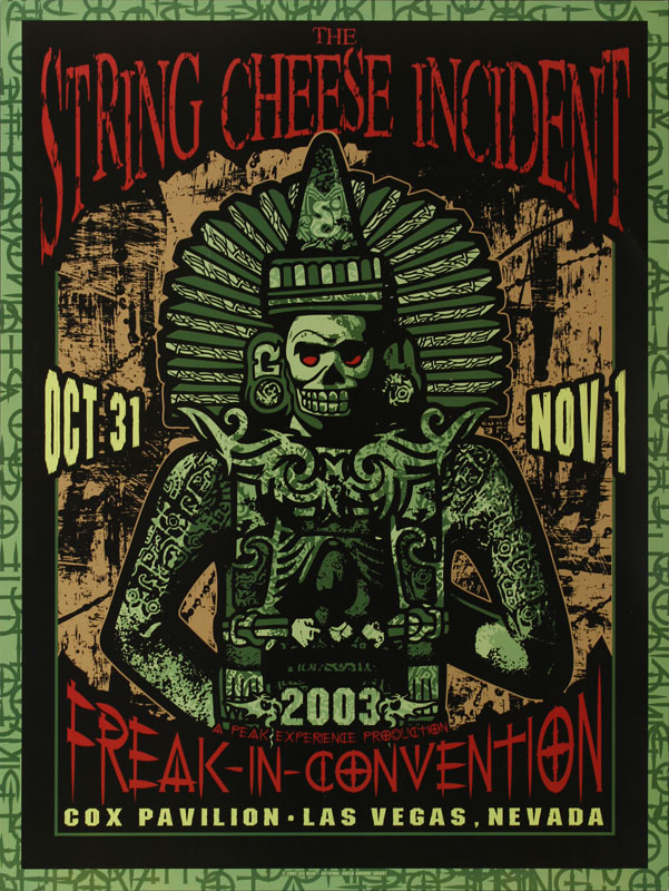 Gregg Gordon Freak-In Convention - String Cheese Incident Poster