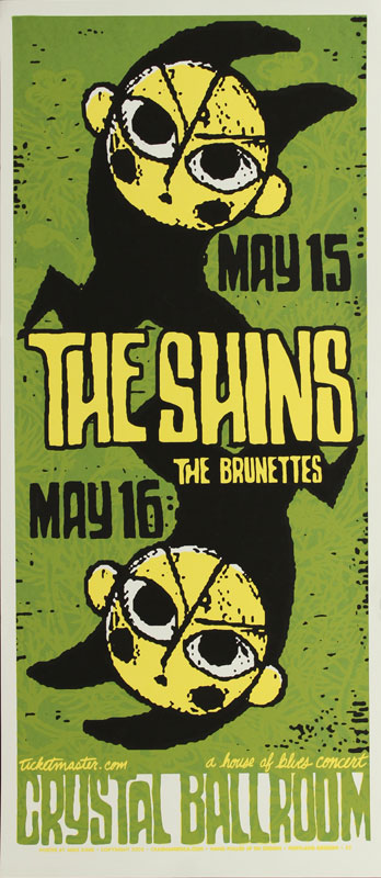 Mike King The Shins Poster
