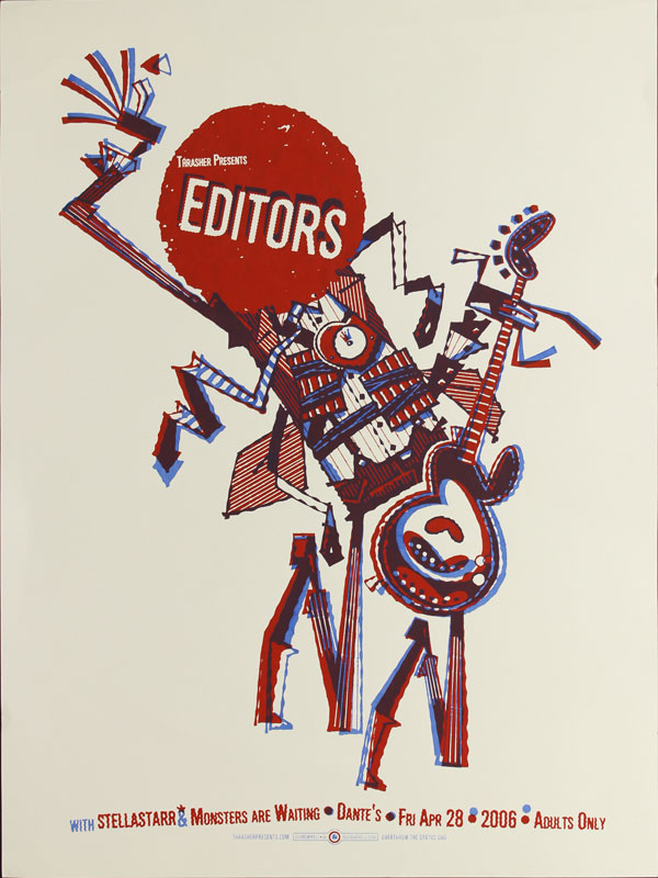 Guy Burwell Thrasher Presents Editors Poster
