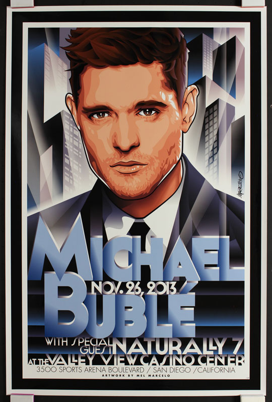 Mel Marcelo Michael Buble Poster