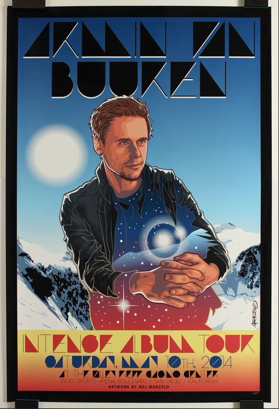 Mel Marcelo Armin van Buuren - Intense Album Tour Poster
