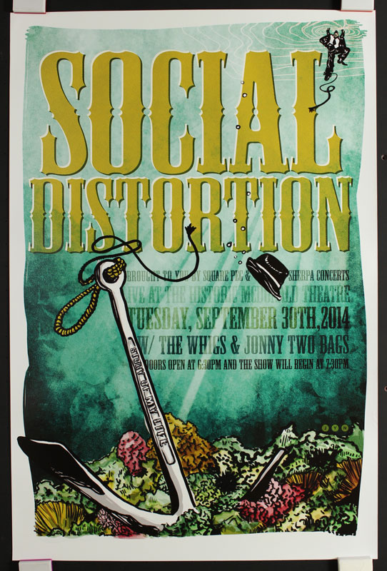 Social Distortion Poster