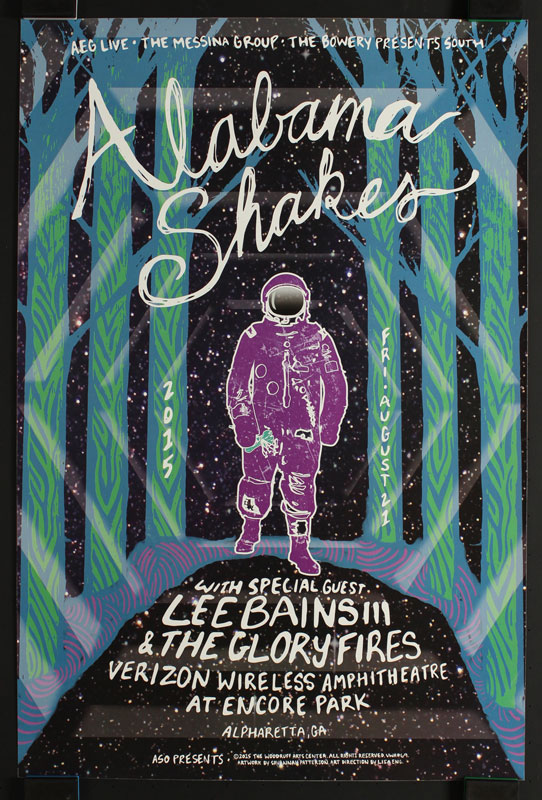 Savannah Patterson Alabama Shakes Poster