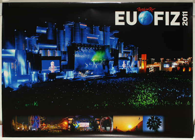 Rock in Rio Eu Fiz 2011 Poster